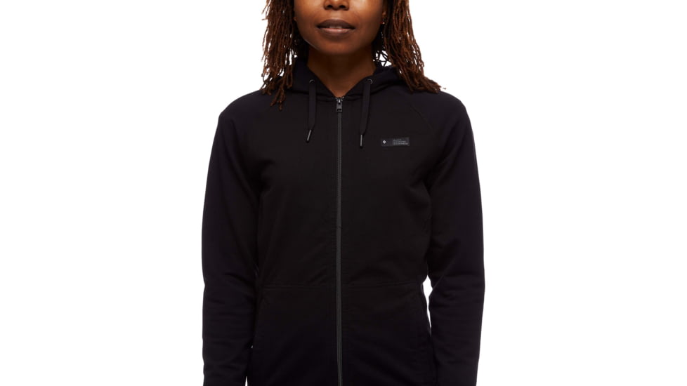 Black Diamond Mountain Transparency FZ Hoody - Womens, Black, Extra Large, AP7300950002XLG1