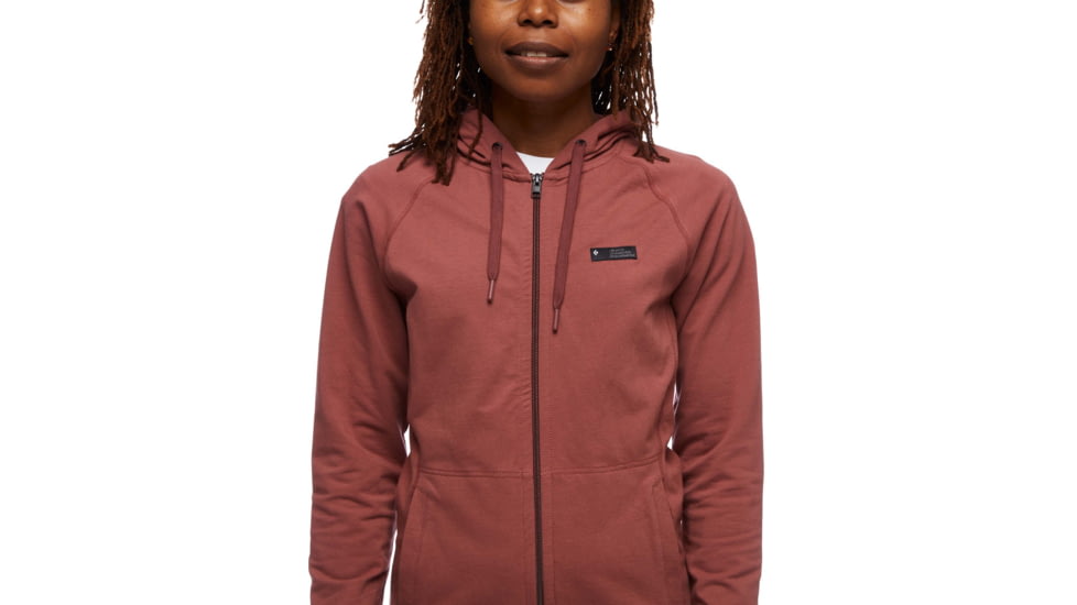 Black Diamond Mountain Transparency FZ Hoody - Womens, Cherrywood, Extra Large, AP7300952009XLG1