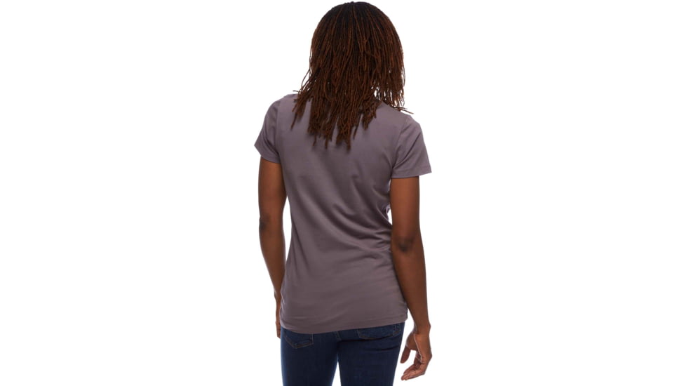 Black Diamond Mountain Transparency Tee - Womens, Granite, Extra Large, AP7300611007XLG1