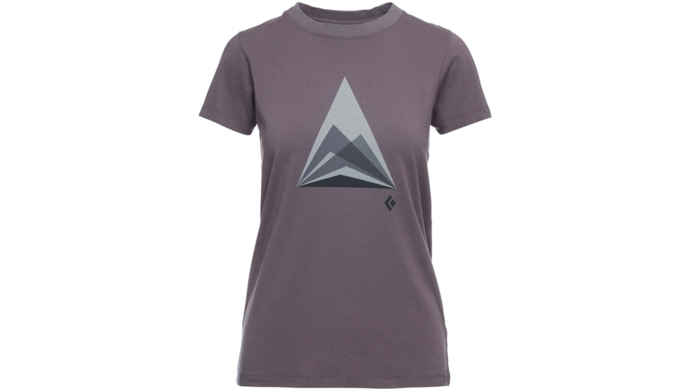 Black Diamond Mountain Transparency Tee - Womens, Granite, Extra Large, AP7300611007XLG1