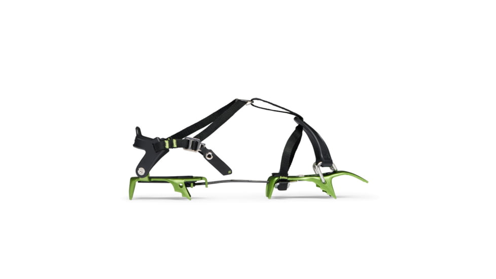 Black Diamond Neve Strap Crampons, Envy Green, BD4000733011ALL1
