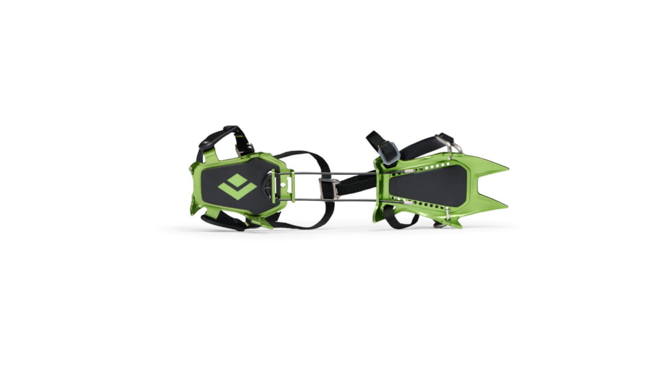 Black Diamond Neve Strap Crampons, Envy Green, BD4000733011ALL1