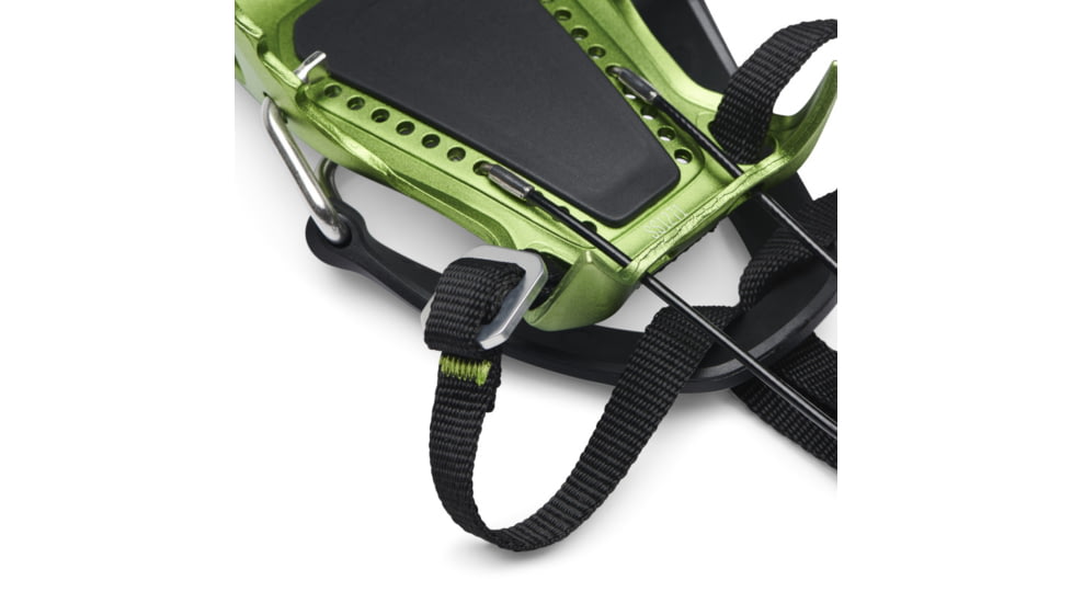 Black Diamond Neve Strap Crampons, Envy Green, BD4000733011ALL1