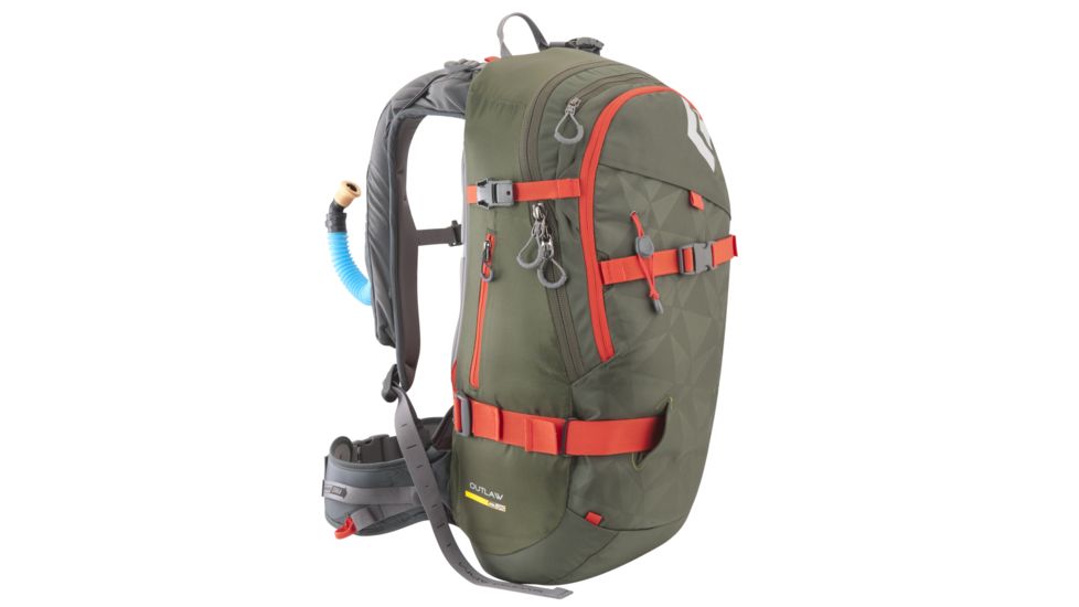 Black Diamond Outlaw Avalung Pack-M/L-Revolution Green