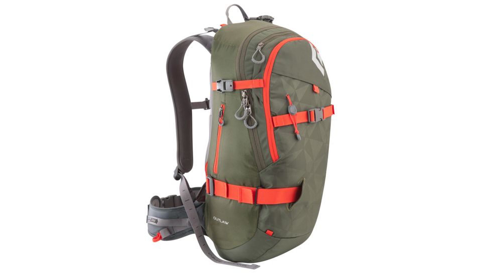 Black Diamond Outlaw Pack-S/M-Revolution Green