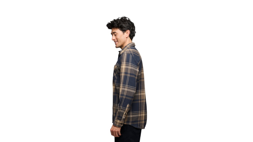 Black Diamond Project Flannel - Mens, Charcoal/Walnut Plaid, Medium, AP7440639627MED1