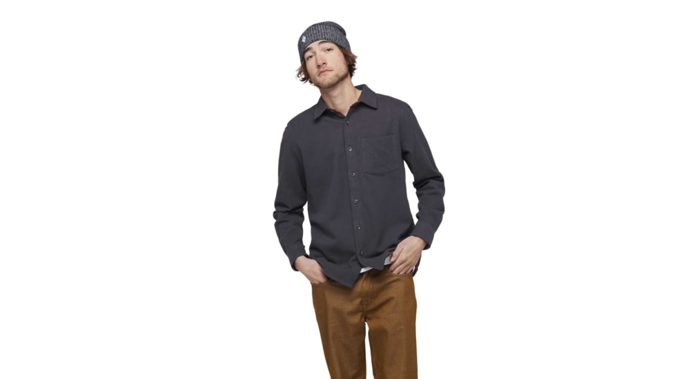 Black Diamond Project Flannel - Men's, Steel Grey, Medium, AP7440630034MED1