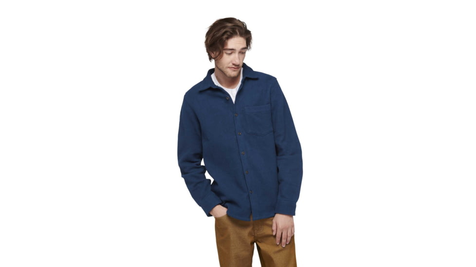 Black Diamond Project Heavy Flannel - Mens, Indigo, Medium, AP7440644013MED1