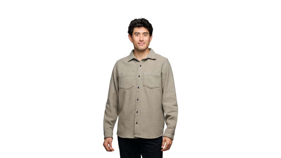 Black Diamond Project Heavy Flannel - Mens, Pine Smoke, Large, AP7440643060LRG1