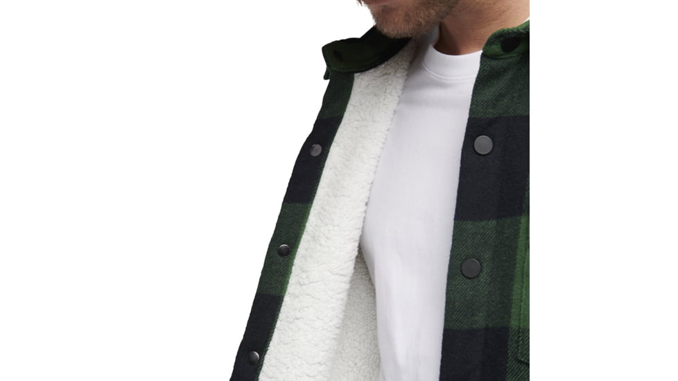 Black Diamond Project Lined Flannel - Mens, Iron Red/Black, Large, AP7440659633LRG1