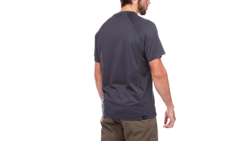 Black Diamond Pulse Tee - Mens, Carbon, Large, AP7520410003LRG1