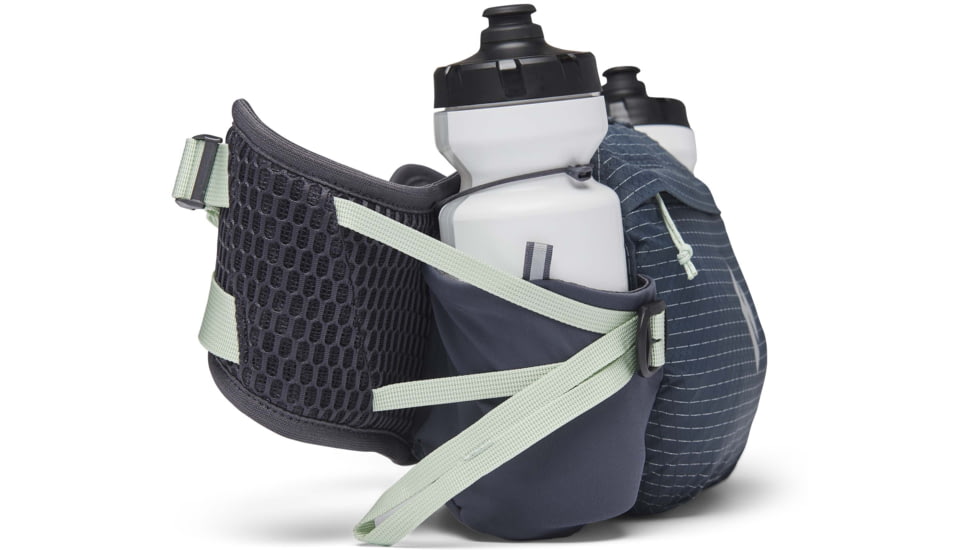 Black Diamond Pursuit 6 Liters Waist Pack, Carbon/Foam Green, BD6800259493ALL1