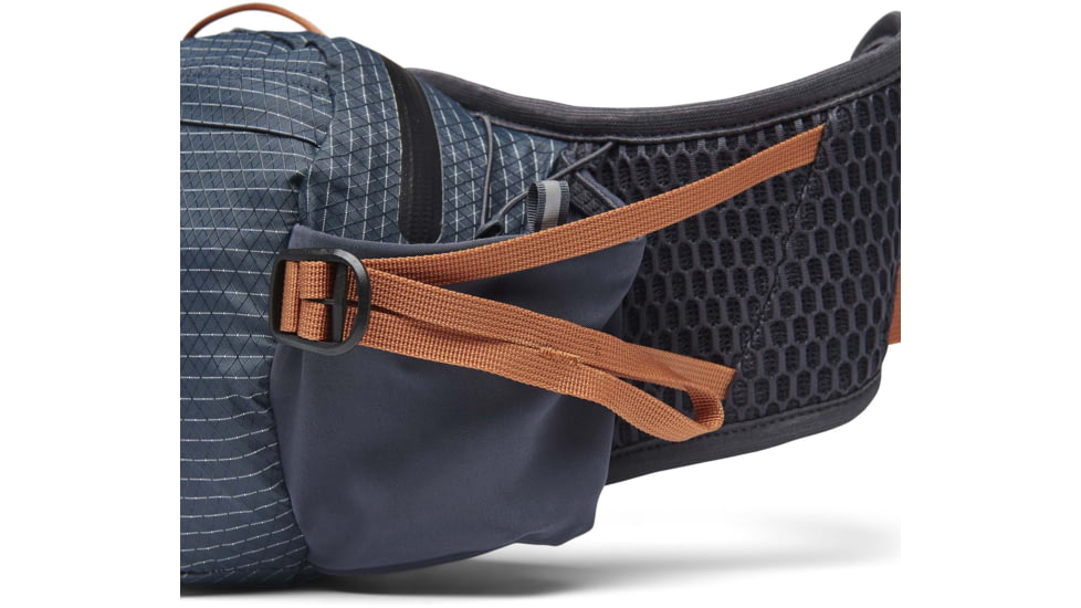 Black Diamond Pursuit 6 Liters Waist Pack, Carbon/Moab Brown, BD6800259491ALL1