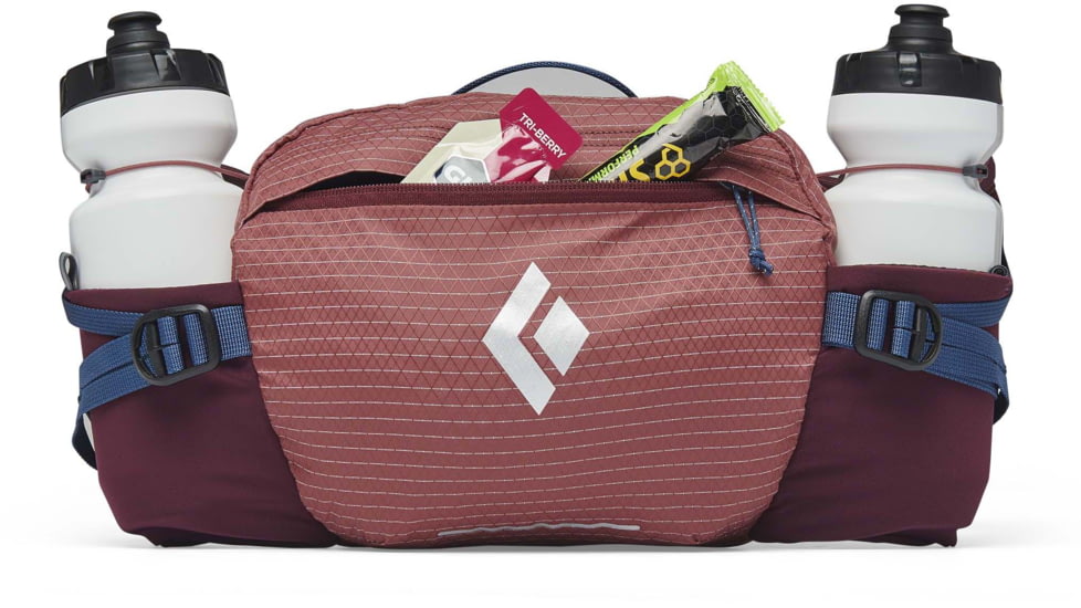 Black Diamond Pursuit 6 Liters Waist Pack, Cherrywood/Ink Blue, BD6800259492ALL1