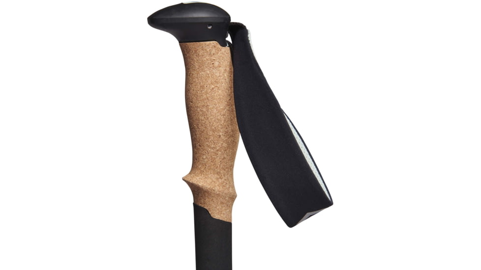 Black Diamond Pursuit Flz Trekking Poles, Black/Foam Green, Medium/Large, BD1100679478M-L1