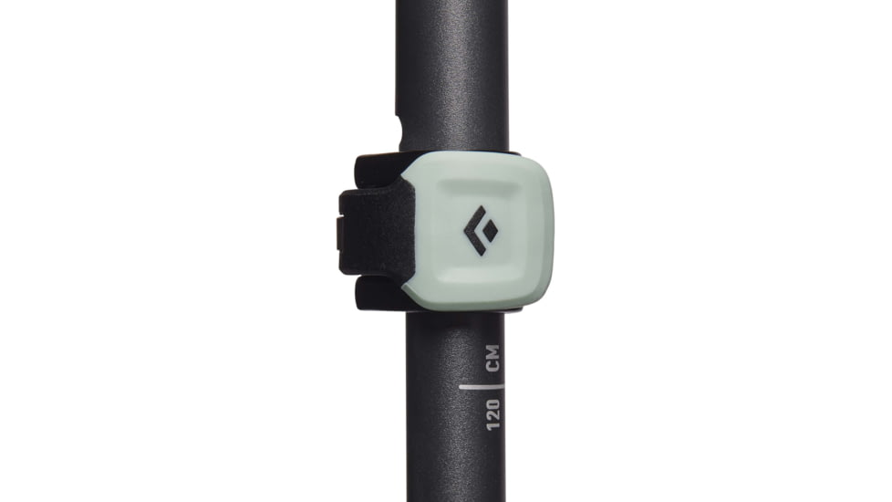 Black Diamond Pursuit Shock Trekking Poles, Steel Grey/Foam Green, Small Medium, BD1100689481S-M1