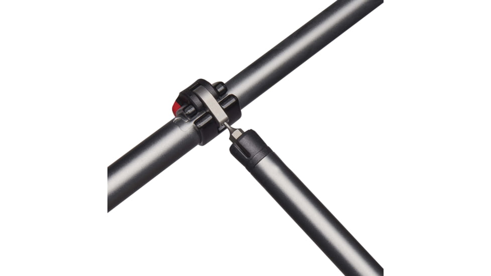 Black Diamond Pursuit Shock Trekking Poles, Steel Grey/Octane, Small Medium, BD1100689482S-M1