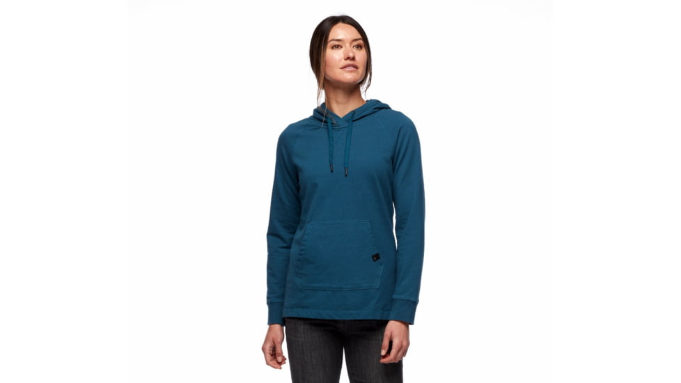 Black Diamond Rays Pullover Hoody - Womens, Azurite, Small, AP7300664022SML1