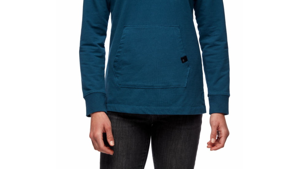 Black Diamond Rays Pullover Hoody - Womens, Azurite, Small, AP7300664022SML1