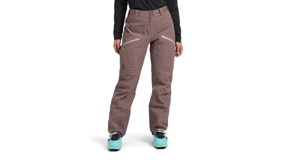 Black Diamond Recon Insulated Pants - Womens, Dark Mauve, Medium, AP7410366048MED1