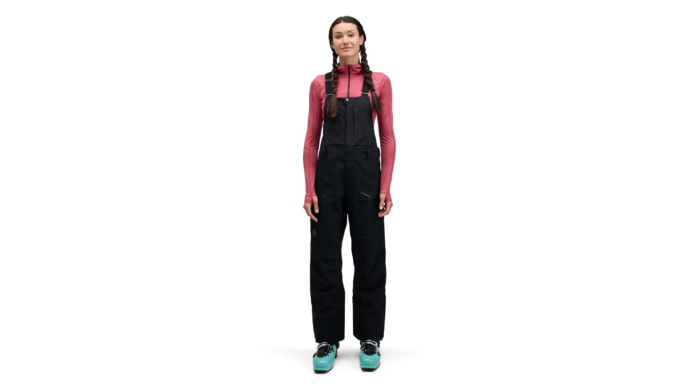 Black Diamond Recon Stretch Bibs - Womens, Black, Small, AP7410350002SML1