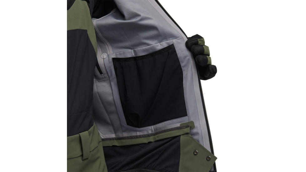 Black Diamond Recon Stretch Pro Shell - Mens, Black/Tundra, Extra Large, AP7450189367XLG1