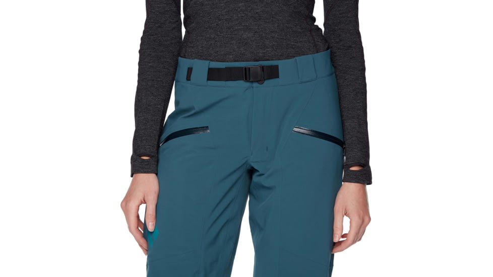 Black Diamond Recon Stretch Ski Pants - Womens, Azurite, Medium, APU3184022MED1