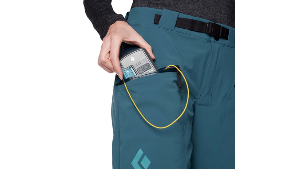 Black Diamond Recon Stretch Ski Pants - Womens, Azurite, Medium, APU3184022MED1