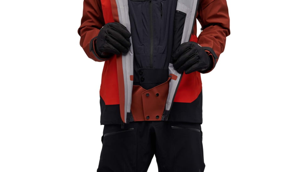 Black Diamond Recon Stretch Ski Shell - Mens, Mulled Cider/Black/Octane, Small, APK6HI9407SML1