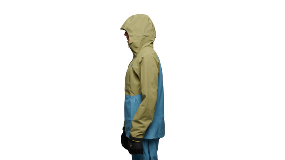 Black Diamond Recon Stretch Ski Shell - Womens, Crag Green/Creek Blue, Medium, APE7O99525MED1