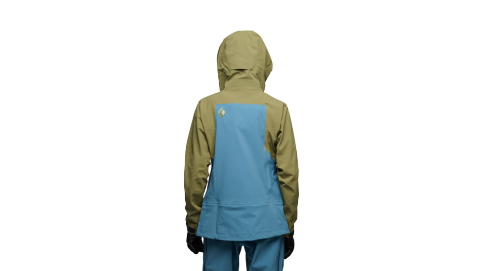 Black Diamond Recon Stretch Ski Shell - Women's, Crag Green/Creek Blue, Medium, APE7O99525MED1