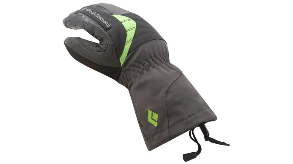 Black Diamond Renegade Gloves - Men's-Lime Green-X-Small
