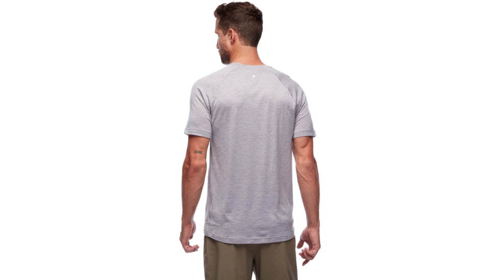 Black Diamond Rhythm Tee - Mens, Pewter, Large, AP7522401016LRG1