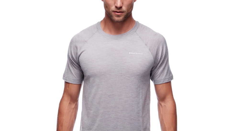 Black Diamond Rhythm Tee - Mens, Pewter, Large, AP7522401016LRG1