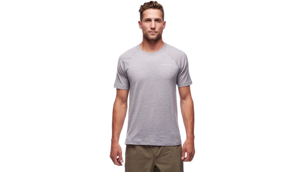 Black Diamond Rhythm Tee - Mens, Pewter, Large, AP7522401016LRG1