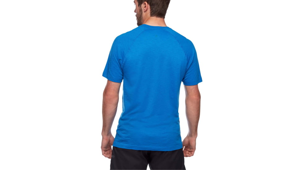 Black Diamond Rhythm Tee - Mens, Ultra Blue, Large, AP7522404031LRG1