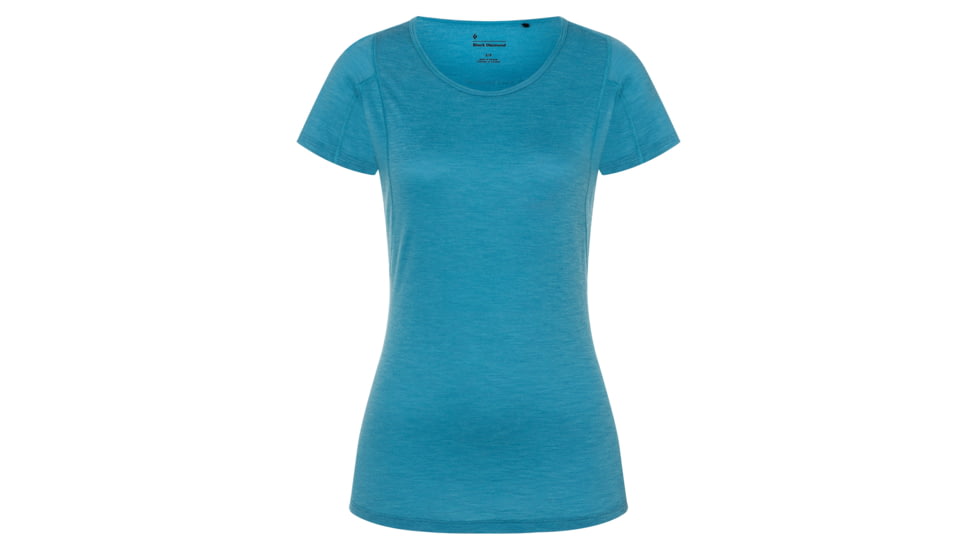 Black Diamond Rhythm Tee - Womens, Fjord Blue, Medium, AP7522414032MED1