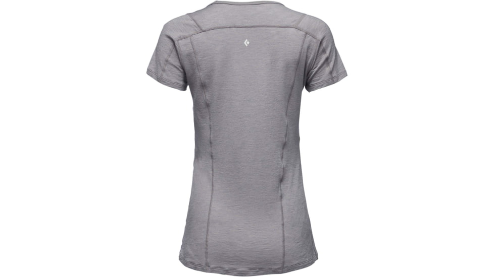 Black Diamond Rhythm Tee - Womens, Nickel, Medium, AP7522411005MED1
