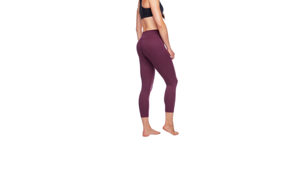 Black Diamond Rise Tights - Womens, Plum, Large, AP7510025002LRG1