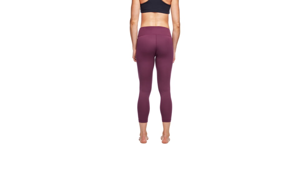 Black Diamond Rise Tights - Womens, Plum, Large, AP7510025002LRG1