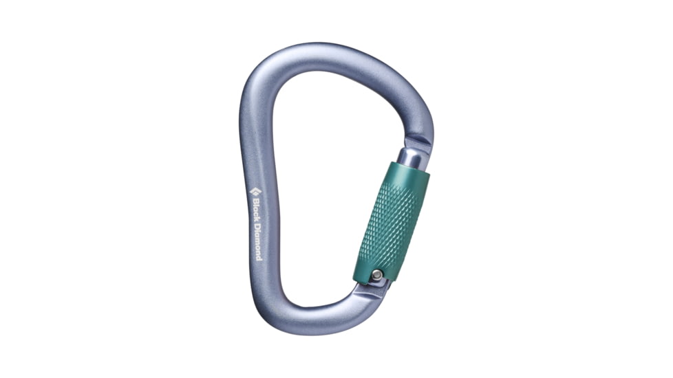 Black Diamond Rocklock Triple Lock Carabiner, Gray, One Size, BD2102051003ALL1