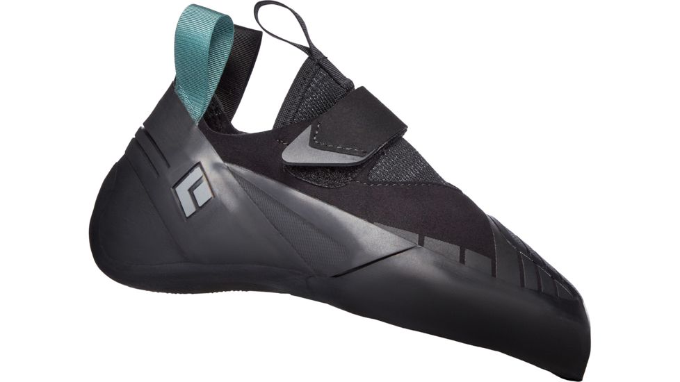 Black Diamond Shadow LV Climbing Shoes, 8.5 US Men's, 9.5 Women's, Black, BD57011700020851