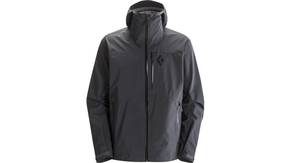 Black Diamond Sharp End Shell Jacket - Men's, Black, Medium, 417975
