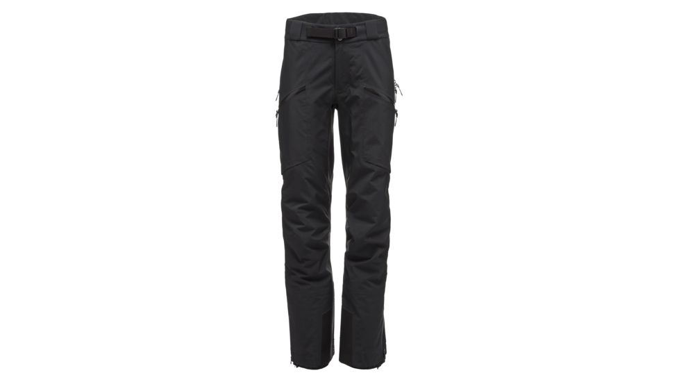 Black Diamond Sharp End Womens Snow Shell Pants, Black, Small, APHU53015SML1