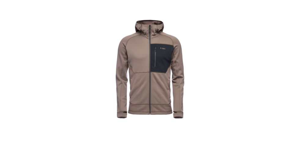 Black Diamond Shed, Fleece 2 Hoody - Mens, Walnut, Medium, SS7440402005MED1-DEMO