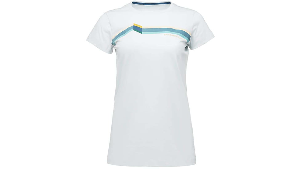 Black Diamond Short Sleeve Perspective T-Shirt - Women's, Extra Large, Rain, APN31Y477XLG1