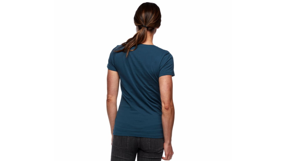 Black Diamond Snodiamond Tee - Womens, Azurite, Extra Large, AP7300684022XLG1