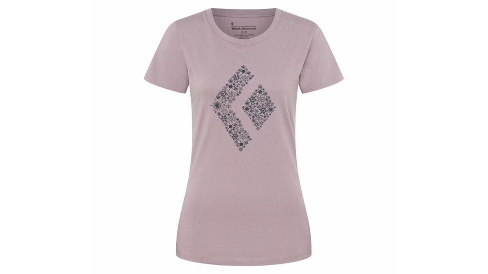Black Diamond Snodiamond Tee - Womens, Wood Violet, Extra Large, AP7300685010XLG1