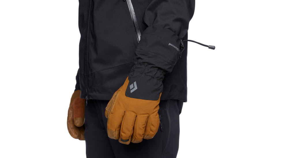 Black Diamond Soloist Gloves, Dark Curry, Small, BD8010207001SML1
