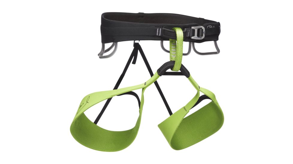 Black Diamond Solution Harness Alex Honnold Edition - Mens, Verde, Large, BD651081VRDELG-1